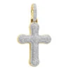 Uniquely Designed 14K Yellow Gold Pave Diamond Cross Pendant For Men & Women 1.2ct 2 Uniquely Designed 14K Yellow Gold Pave Diamond Cross Pendant For Men & Women 1.2ct -H'Hen Sale Store jewelry uniquely designed 14k gold pave diamond cross pendant for men women 12ct 803185 mainye