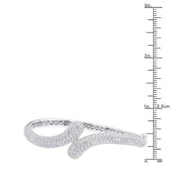 Women's Diamond Snakes Bangle Bracelet 18K White Gold By Joe Rodeo 6.44Ct 17 Women's Diamond Snakes Bangle Bracelet 18K White Gold By Joe Rodeo 6.44Ct -H'Hen Sale Store jewelry womens diamond snakes bangle bracelet 18k gold by joe rodeo 644ct rulerwh