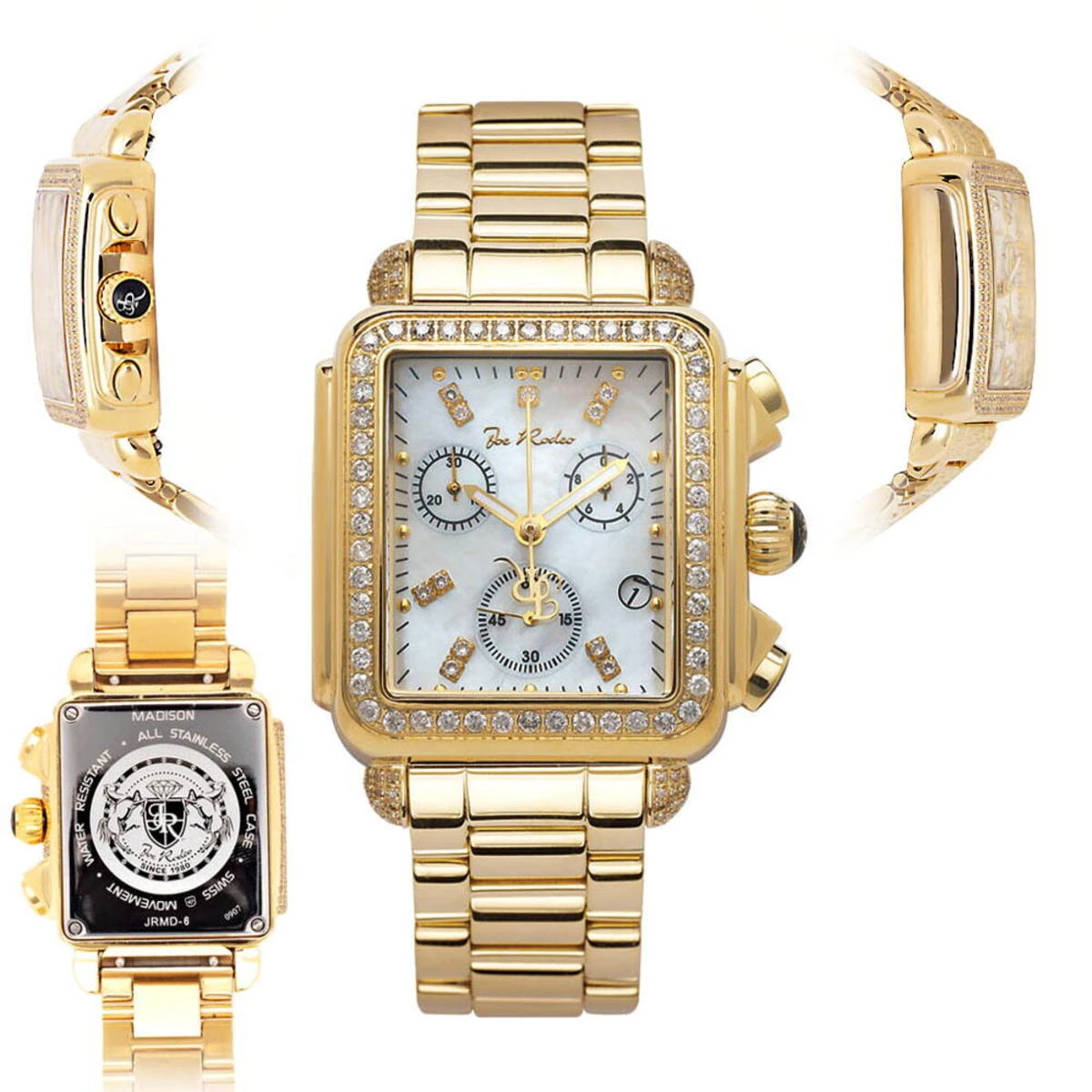 Joe Rodeo Diamond Watch 2ct 8 Joe Rodeo Diamond Watch 2ct - Image 6