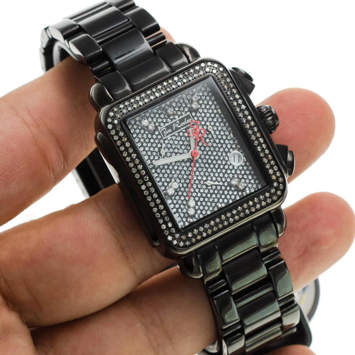 Joe Rodeo Madison Diamond Watch 1.50ct Black Steel 9 Joe Rodeo Madison Diamond Watch 1.50ct Black Steel - Image 7