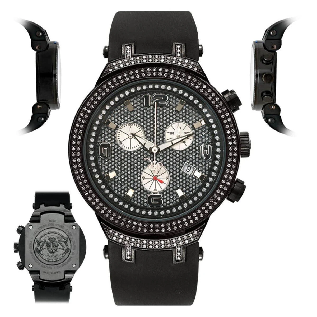 Joe Rodeo Master JJM90 Men's Diamond Watch 2.20ct 8 Joe Rodeo Master JJM90 Men's Diamond Watch 2.20ct - Image 6