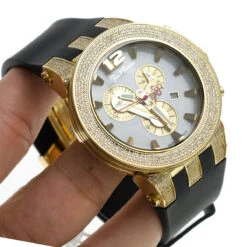Joe Rodeo Broadway Men's Diamond Watch 5.00ct -H'Hen Sale Store joe rodeo watches broadway mens diamond watch 500ct p 45990 bod3