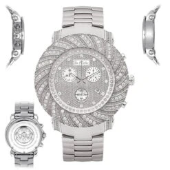 Joe Rodeo Men's Diamond Watch 4.25ct Junior -H'Hen Sale Store joe rodeo watches mens diamond watch 425ct junior p 35785 main2