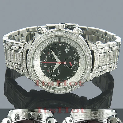Joe Rodeo Men's Master Diamond Watch 7.35ct 4 Joe Rodeo Men's Master Diamond Watch 7.35ct - Image 2