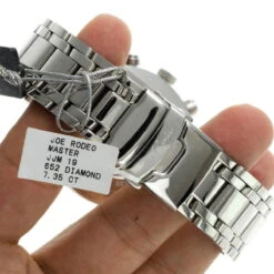 Joe Rodeo Men's Master Diamond Watch 7.35ct 21 Joe Rodeo Men's Master Diamond Watch 7.35ct -H'Hen Sale Store joe rodeo watches mens master diamond watch 735ct p 8365 back2