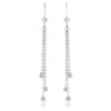 Ladies Chandelier Earrings With Diamonds By The Yard 0.6ct 14K White Gold 1 Ladies Chandelier Earrings With Diamonds By The Yard 0.6ct 14K White Gold -H'Hen Sale Store ladies chandelier earrings with diamonds by the yard 06ct 14k gold mainwh