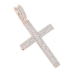 Ladies Diamond Crosses 14K White Gold Diamond Cross Pendant 1.36ct -H'Hen Sale Store ladies diamond crosses 14k diamond cross pendant 136ct p 6541 ro