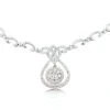 Ladies Diamond Drop Necklace 1.70ct 14K Rose Gold -H'Hen Sale Store ladies diamond drop necklace 170ct 14k gold 1