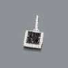 Ladies Silver Pendant With Black And White Diamonds 0.65ct 2 Ladies Silver Pendant With Black And White Diamonds 0.65ct -H'Hen Sale Store ladies silver pendant with black and white diamonds 065ct p 48206