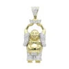 Large 1 Carat 10K Yellow Gold Smiling Diamond Buddha Pendant For Men 2 Large 1 Carat 10K Yellow Gold Smiling Diamond Buddha Pendant For Men -H'Hen Sale Store large 1 carat solid 10k gold smiling diamond buddha pendant for men mainye