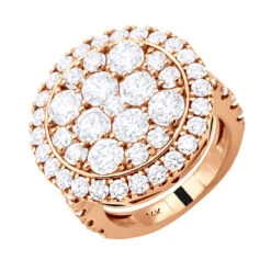 Large 5 Carat Diamond Ring For Women 14K White Gold 12 Large 5 Carat Diamond Ring For Women 14K White Gold -H'Hen Sale Store large 5 carat diamond ring for women in 14k yellow rose or white gold ro 20220102