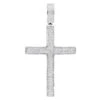 Large Men's Sterling Silver Diamond Cross Pendant 1.31ct 1 Large Men's Sterling Silver Diamond Cross Pendant 1.31ct -H'Hen Sale Store large mens sterling silver diamond cross pendant 131ct wh