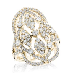 Front Page -H'Hen Sale Store large rings luxurman right hand diamond ring for women 2 carats 14k gold ye