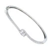 Love And Friendship Women's Diamond Bangle Bracelet 14K White Gold 1.1ct Luxurman 1 Love And Friendship Women's Diamond Bangle Bracelet 14K White Gold 1.1ct Luxurman -H'Hen Sale Store love and friendship womens diamond bangle bracelet 14k gold 11ct luxurman mainwh