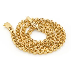 LUXURMAN 10K Yellow Gold White Yellow Black Diamond Necklace For Men 5.5ct Chain -H'Hen Sale Store luxurman 10k gold white yellow black diamond necklace for men 55ct chain backye