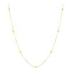 Luxurman 14K Yellow Gold Chain Necklace With Yellow Diamonds By The Yard 0.7ct -H'Hen Sale Store luxurman 14k gold chain necklace with yellow diamonds by the yard 07ct mainye