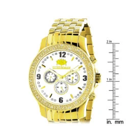Luxurman Diamond Men's Diamond Watch 0.25ct -H'Hen Sale Store luxurman diamond watches mens diamond watch 025ct p 8266 ruler