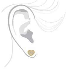 Luxurman Heart Shaped Diamond Earrings For Women 14K Yellow Gold Studs 0.76ct 12 Luxurman Heart Shaped Diamond Earrings For Women 14K Yellow Gold Studs 0.76ct -H'Hen Sale Store luxurman heart shaped diamond earrings for women 14k gold studs 076ct bodye