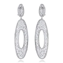LUXURMAN Oval Designer Diamond Drop Earrings For Women 14K White Gold 9ct 11 LUXURMAN Oval Designer Diamond Drop Earrings For Women 14K White Gold 9ct -H'Hen Sale Store luxurman oval designer diamond drop earrings in 14k gold 7ct backwh