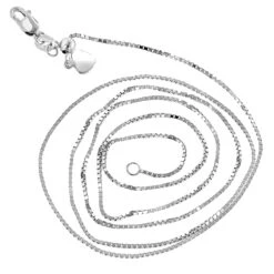 LUXURMAN Solid 10K Yellow Gold Box Chain For Women Adjustable 0.9mm -H'Hen Sale Store luxurman solid 10k gold box chain for women adjustable 09mm backwh