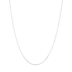 LUXURMAN Solid 10K White Gold Cable Chain For Women Adjustable 0.9mm -H'Hen Sale Store luxurman solid 10k gold cable chain for women adjustable 09mm boxwh