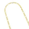 LUXURMAN Solid 10K Yellow Gold Figaro Chain For Men & Women 4mm Wide -H'Hen Sale Store luxurman solid 10k gold figaro chain for men women 4mm wide ye