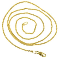 LUXURMAN Solid 10K Yellow Gold Wheat Chain For Women 1mm Wide 15 LUXURMAN Solid 10K Yellow Gold Wheat Chain For Women 1mm Wide -H'Hen Sale Store luxurman solid 10k gold wheat chain for women 1mm wide backye