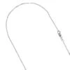 LUXURMAN Solid 14K White Gold Cable Chain For Men & Women 1.8mm Wide