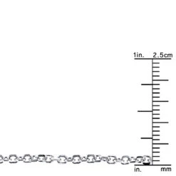 LUXURMAN Solid 14K Yellow Gold Cable Chain For Men & Women 2.3mm Wide -H'Hen Sale Store luxurman solid 14k gold cable chain for men women 23mm wide rulerwh