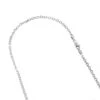 LUXURMAN Solid 14K White Gold Cable Chain For Men & Women 3mm Wide -H'Hen Sale Store luxurman solid 14k gold cable chain for men women 3mm wide wh
