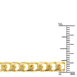 LUXURMAN Solid 14K Yellow Gold Cuban Link Chain For Men Miami 6mm Wide 19 LUXURMAN Solid 14K Yellow Gold Cuban Link Chain For Men Miami 6mm Wide -H'Hen Sale Store luxurman solid 14k gold cuban link chain for men miami 6mm wide rulerye