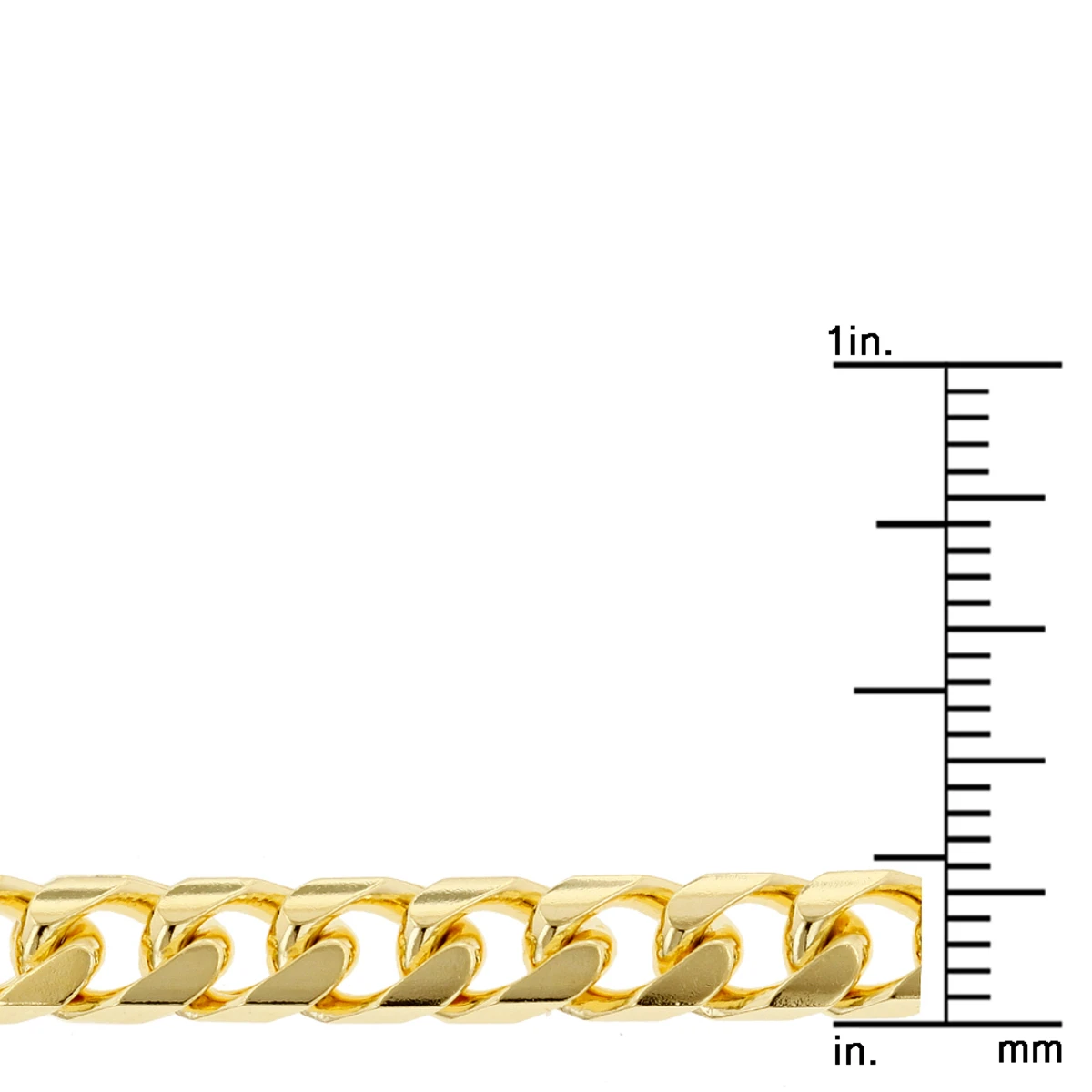 LUXURMAN Solid 14K Yellow Gold Cuban Link Chain For Men Miami 6mm Wide 10 LUXURMAN Solid 14K Yellow Gold Cuban Link Chain For Men Miami 6mm Wide - Image 8