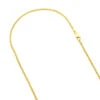 LUXURMAN Solid 14K Yellow Gold Curb Chain For Men & Women Gourmette 3mm Wide