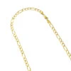 LUXURMAN Solid 14K Yellow Gold Figaro Chain For Men & Women 7mm Wide -H'Hen Sale Store luxurman solid 14k gold figaro chain for men women 7mm wide ye