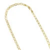 LUXURMAN Solid 14K Yellow Gold Mariner Chain For Men & Women 4.5mm Wide -H'Hen Sale Store luxurman solid 14k gold mariner chain for men women 45mm wide ye