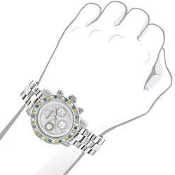 Luxurman Ladies Color Diamond Watch 2.75ct -H'Hen Sale Store luxurman watches ladies color diamond watch 275ct p 46265bod