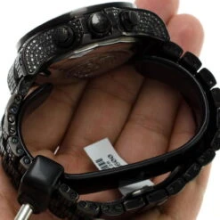 Men's Black Diamonds Watch 26.7ct Joe Rodeo Master Pilot 22 Men's Black Diamonds Watch 26.7ct Joe Rodeo Master Pilot -H'Hen Sale Store mens black diamonds watch 267ct joe rodeo master pilot p 22689 bod4