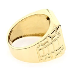 Men's Black Onyx Ring 14K Yellow Gold 10 Men's Black Onyx Ring 14K Yellow Gold -H'Hen Sale Store mens black onyx ring in 14k yellow gold backye