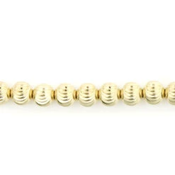 Men's 10K Yellow Gold Ball Moon Cut Chain 5mm 22-30in 11 Men's 10K Yellow Gold Ball Moon Cut Chain 5mm 22-30in -H'Hen Sale Store mens chains yellow gold ball moon cut chain 10k 5mm 22 30in 4