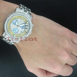 Men's Benny Floating Diamond Watch 22ct -H'Hen Sale Store mens custom benny floating diamond watch 22ct p 8951bod