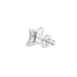 Men's Diamond Earring 0.09ct 10K White Gold Stud 13 Men's Diamond Earring 0.09ct 10K White Gold Stud -H'Hen Sale Store mens diamond earring 009ct 14k gold p 46693 backwh