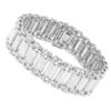 Men's Diamond Bracelet In Sterling Silver 5 Carats -H'Hen Sale Store mens diamond link bracelet in sterling silver 4 carats 1 1668748815