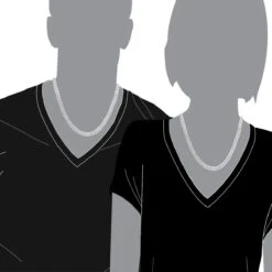 Men's Diamond Tennis Chain 10K Yellow Gold Affordable 2 Row Necklace 1ct 27 Men's Diamond Tennis Chain 10K Yellow Gold Affordable 2 Row Necklace 1ct -H'Hen Sale Store mens diamond tennis chain in real 10k gold affordable 2 row necklace 1ct 407129 body white