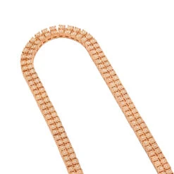 Men's Diamond Tennis Chain 10K Yellow Gold Affordable 2 Row Necklace 1ct 23 Men's Diamond Tennis Chain 10K Yellow Gold Affordable 2 Row Necklace 1ct -H'Hen Sale Store mens diamond tennis chain in real 10k gold affordable 2 row necklace 1ct 407129 ro202