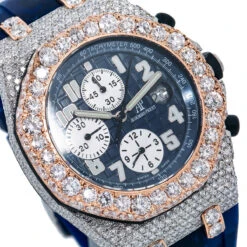 Men's Diamond Watch Audemars Piguet Royal Oak Offshore 18K Gold Blue Dial 7 Men's Diamond Watch Audemars Piguet Royal Oak Offshore 18K Gold Blue Dial -H'Hen Sale Store mens diamond watch audemars piguet royal oak offshore rose gold blue dial w01139 0E8A8427 15e0e621 66d7 4669 a5d4 0e6181393027 2048x2048