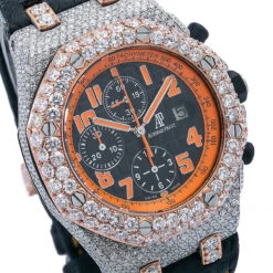 Men's Diamond Watch Audemars Piguet Royal Oak Offshore 18K Gold W00884 -H'Hen Sale Store mens diamond watch audemars piguet royal oak offshore rose gold w00884 0E8A6633 2048x2048