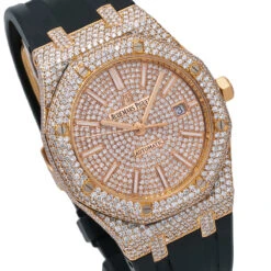 Men's Diamond Watch Audemars Piguet Royal Oak Selfwinding 18K Gold -H'Hen Sale Store mens diamond watch audemars piguet royal oak selfwinding rose gold w00736 0E8A0308 b458f73d 94a5 4d31 b353 dc249c7f5a03 2048x2048