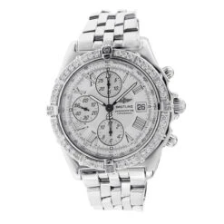 Men's Diamond Breitling Watch Crosswind 43mm White Dial Diamond Bezel -H'Hen Sale Store mens diamond watch breitling crosswind 43 mm white dial w00122 b67e037b20b5907ab957e053ed63a850 2048x2048 1