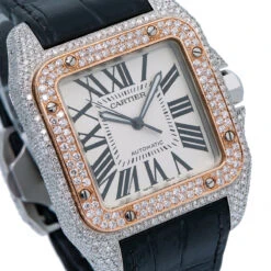 Men's Diamond Watch Cartier Santos De Cartier 41mm White Dial -H'Hen Sale Store mens diamond watch cartier santos de cartier 41 mm white dial w01246 0E8A6843 dceafb32 df6d 4973 8722 bbbd45dfe498 2048x2048