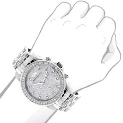 Men's Diamond LUXURMAN Diamond Watch 2.5ct -H'Hen Sale Store mens diamond watches luxurman diamond watch 25ct p 35311bod
